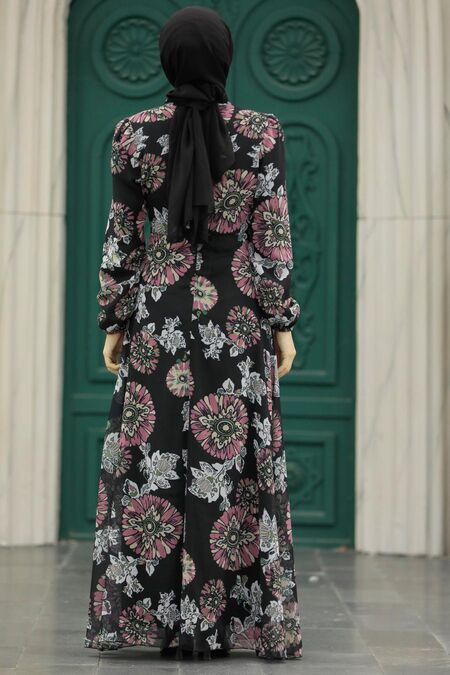  Dusty Rose Muslim Dress 279320GK